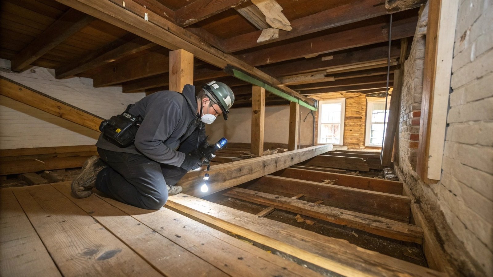 Comprehensive building survey inspection